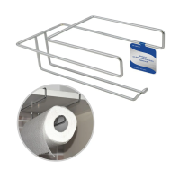 Купить Держатель для бумажных полотенец навесной 23 см хром. (1/6/72) "Мультидом" AN52-60