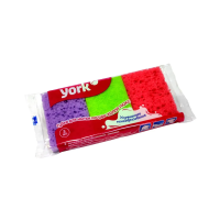 Купить Губки для посуды "Колор люкс" упак. 3 шт. (1/24) ''YORK'