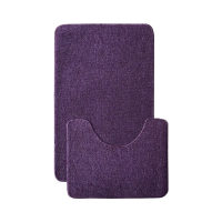 Купить Набор ковриков для ванной "LIGHT LATEX" 50*80 + 50*40 см (лиловый) (1/25) "L'CADESI" 5415088