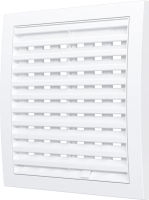 Купить Решетка вентиляц. регулируемая 200 х 200 мм пласт. (1/40) "Эра"  2020ррп