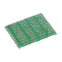 Купить Губка для посуды с металлизиров. нитью 12*9*1,5 см (1/20/100) "Рыжий кот" SM-07