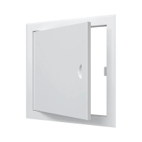 Купить Люк-дверца ревизионная 360 х 360 мм с фланцем,ручкой,магнит. замками, метал. (1/11) "EVECS" лт3030мп
