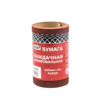Купить Бумага наждачная шлифовальная  P 320  рулон 100 мм х 5 м  (1/48) "Кедр" 140-0320
