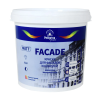 Краска "FAсADE" для фасадов и цоколей акриловая база а 2,7 л (1/2) "Пеллигрина жемчуг"