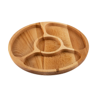 Купить Менажница 4 секции D 24 см деревянная (1/20) "MALLONY"