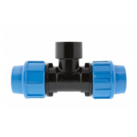 Купить Тройник комб. внутр. резьба 32х1"мх32 полипропилен 1" (1/10) "Джилекс"