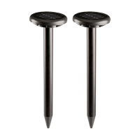 Купить Отпугиватели кротов R30 BLACK ультразвуков.,на солнеч. батарее (набор 2 шт.) (1/20) "REXANT" 71-0067