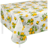 Купить Скатерть пвх "Мажор" 135*110 см лимоны 597/30 (1/20)