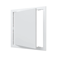 Купить Люк-дверца ревизионная нажимная 318 х 318 мм с фланцем пластик (1/18) "AURAMAX" AD3030