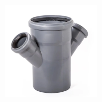 Купить Крестовина для внутр. канализации полипропилен 110 х 50 X 50 мм 45° (1/35) "LAMMIN"