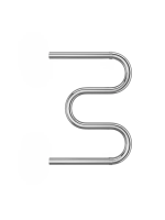 Купить Полотенцесушитель водяной "AISI" м-образный 500*500 (хром) "TERMINUS"