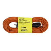 Купить Удлинитель S 1х30/рс16  30 м 2*0,75 мм (1/8) "Старт"