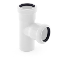 Купить П/П Тройник 87* 50х50 белый РТП 07710