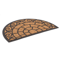 Купить Коврик кокосовый 45*75 см "Веранда" полуовал (1/10) "SUNSTEP" 32-090