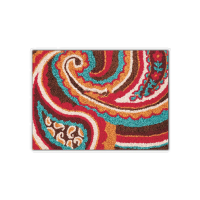 Купить Коврик для ванной 60*90 см (полиэстер), с рисунком (1/10) "GAPPO" G85507