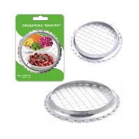 Купить Овощерезка "Винегрет" яч. 8*8 мм нержав. (1/12/144) "Мультидом" AN53-33