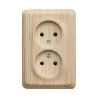 Купить Розетка открыт. уст. "Этюд" угловая 2-х местн. 16а, сосна (1/9/72) "SCHNEIDER"