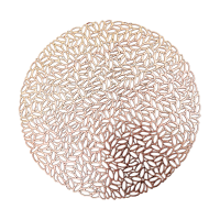 Купить Салфетка сервировочная D=38 см ажурная, пвх (1/10/120) "Рыжий кот" PVR-01