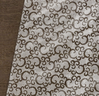 Купить Клеенка пвх "Ажурная" 132 см  рулон 25 м (1) арабеска 002-1