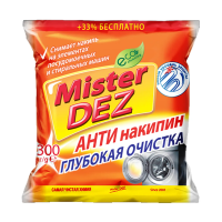 Купить Средство для удаления накипи "MISTER DEZ ECO-CLEANING" (глубок. очист.) 300 г (1/36) "Евротек"