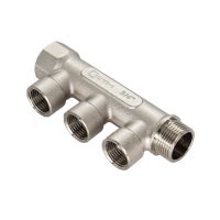 Купить Коллектор 3/4" х 1/2"  3 выхода (внутренняя резьба) (1/40) "Стм"