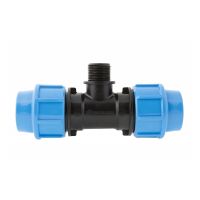 Купить Тройник комб. наружн. резьба 32х3/4"пх32 полипропилен 3/4" (1/10) "Джилекс"