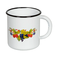 Купить Кружка эмалиров. декор. 1 л (1/12) "Стальэмаль"  1с3с