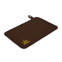 Купить Коврик для бани и сауны с вышивкой, войлок (коричневый) (1/20) "Банные штучки" 41417