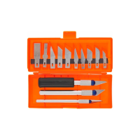 Купить Резцы по дереву набор 13 шт. пласт. рукоятки (1/72) "SPARTA"