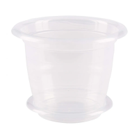 Купить Горшок для орхидей 1 л (прозрачный) (1/20) "Альтернатива" м7686