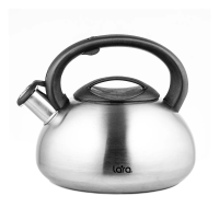 Купить Чайник нержав. 3 л со свистком (1/6) "LARA" LR00-12