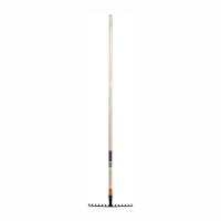 Купить Грабли 12 зубов "TERRA" с дерев. черенком (1/4) "PLANTIC" 33301-01