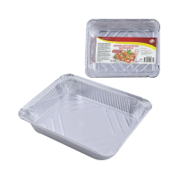 Купить Формы для выпечки алюмин. фольга 21*16*3,5 см (1040 мл) набор 3 шт. (1/6/72) "Мультидом" мо8-103