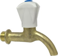 Купить Кран шаровый водоразборный 1/2"  д/рукомойника 07874