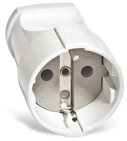 Купить UNIVersal штепсель 16А 250В с/з белый А102