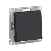 Купить Переключатель "ATLASDESIGN" 1 кл. (механизм) 10а, карбон (1/5/20) "SCHNEIDER"