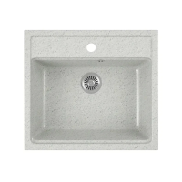 Купить Мойка для кухни врезная искусств. камень GRS-06-310 565*505 мм серая (1) "GREENSTONE"