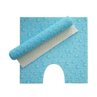 Купить Набор ковриков для ванной V7 50*52 + 50*85 см, вспененный пвх (1/20)