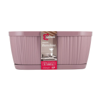 Купить Горшок для цветов "BARCELONA" 2,7 л (морозная слива) (1/18) "INGREEN" IG623310053