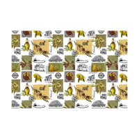 Купить Клеенка пвх основа нетканая 135 см  рулон 20 м (1)  "MAJOR" 578/1 (голубой)