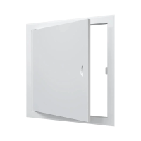 Купить Люк-дверца ревизионная 460 х 460 мм с фланцем,ручкой,магнит. замками, метал. (1/6) "EVECS" лт4040мп