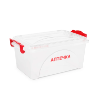 Купить Контейнер "Аптечка" 4,5 л с ручками (1/12) "Альтернатива" м7371
