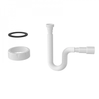 Купить Гибкая труба 1 1/2х40/50 800мм плос. прокладка 1315