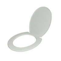 Купить Сиденье для унитаза "Стандарт н" белый мрамор (1/18) "Инкоэр"