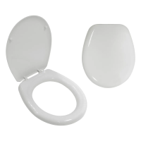 Купить Сиденье для унитаза "Каскад-1" белое (1/10) "Инкоэр"