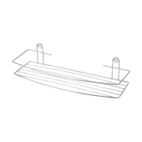 Купить Полка для ванной "LECCO" 35*7,5*13 см хром. (1/6) "Рыжий кот"