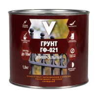 Грунт гф-021 серый 1,8 кг (1/6) "V"