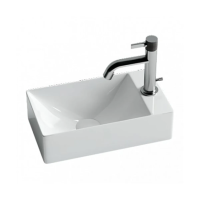 Купить Раковина подвесная "ELEMENT" 375*215*100 мм прямоуг., белая (под смеситель R) "CERAMICA NOVA" CN5007
