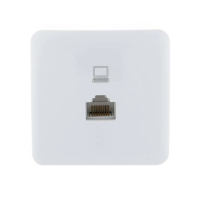 Купить Розетка компьютерная открыт. уст. "VIOLA" 1 местн., белый (1/12/144) "LEZARD" 751-0200-139