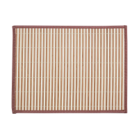 Купить Салфетка сервировочная 30*40 см, бамбук белый/ коричневый (1/12/48) "Рыжий кот" BM-06